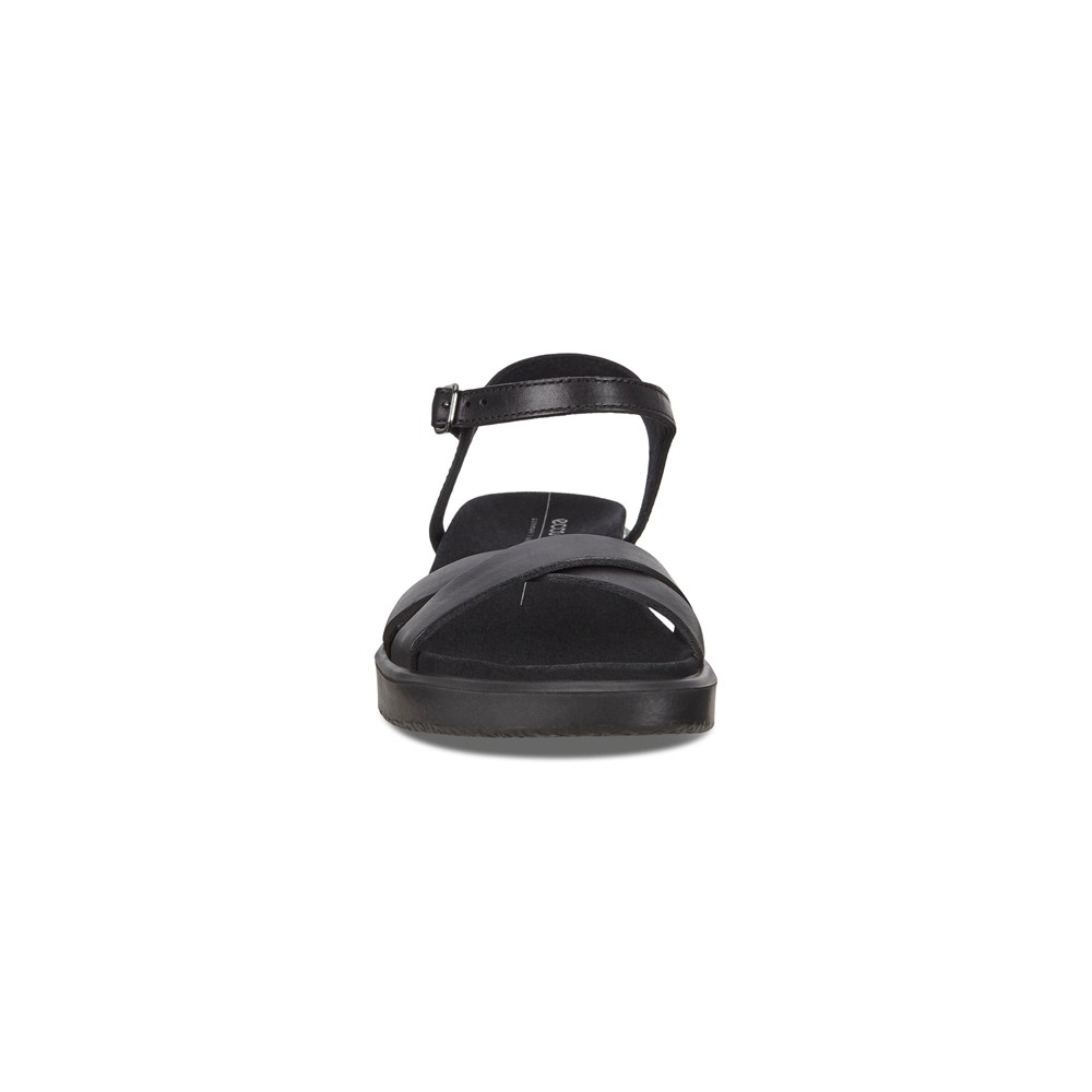 Sandalias Mujer - ECCO Yuma Crossover Staps - Negros - EPH275614